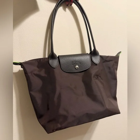 Longchamp Le Pliage Mocha Tote - Picture 1 of 8